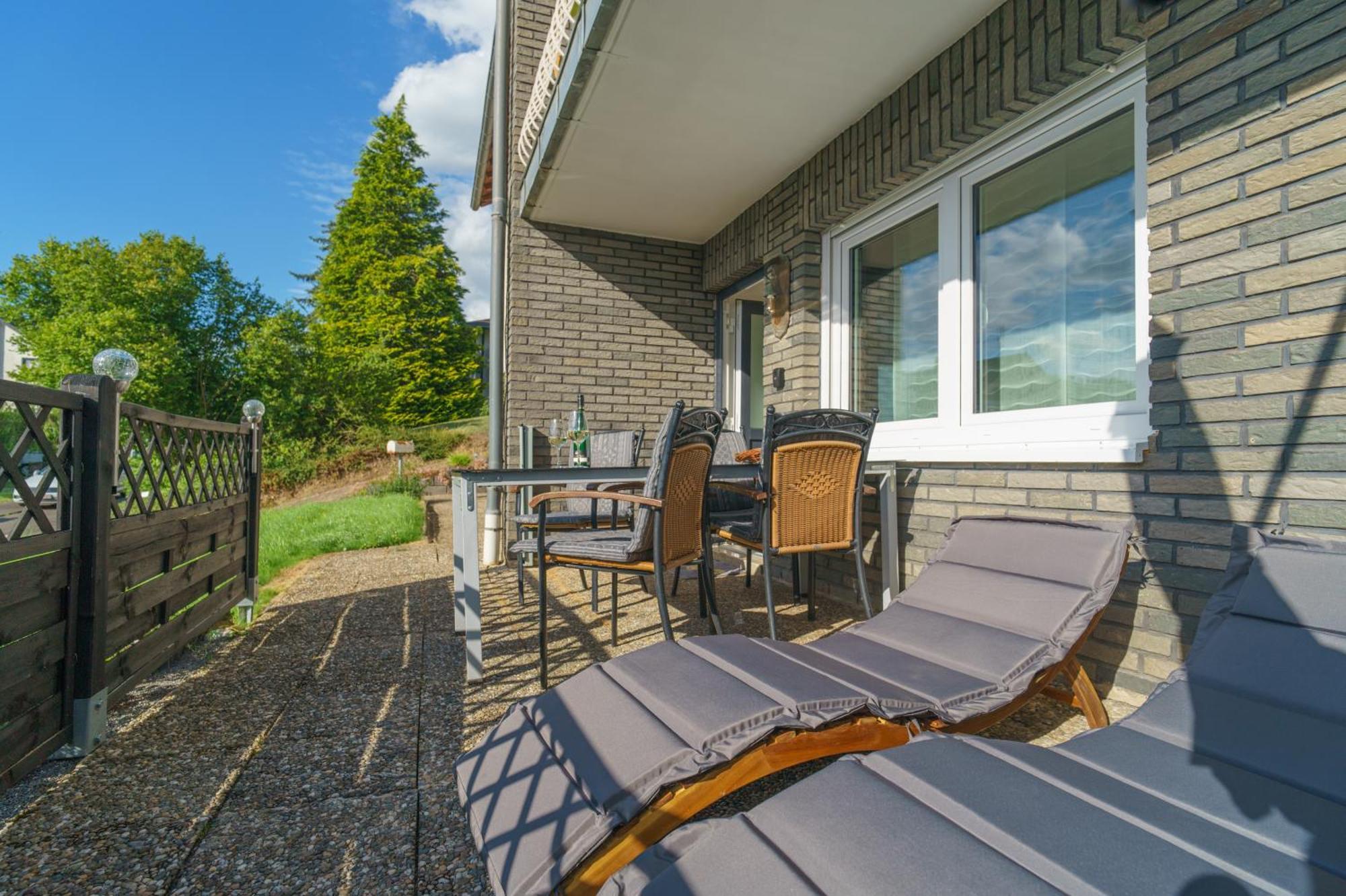 Ferienwohnung Auf Sarret Bullay Buitenkant foto